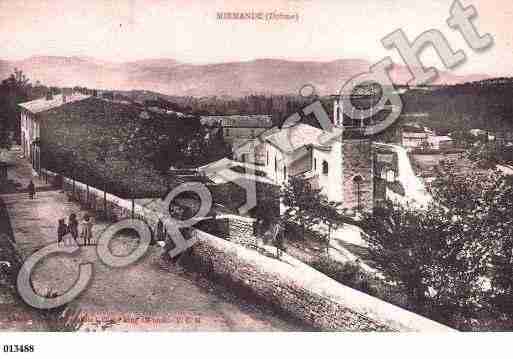 Ville de MIRMANDE, carte postale ancienne