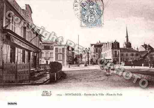 Ville de MONTARGIS, carte postale ancienne