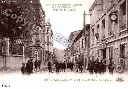 Ville de MONTAUBAN, carte postale ancienne