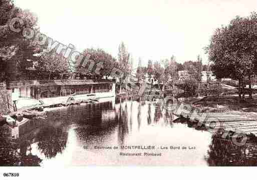 Ville de MONTPELLIER, carte postale ancienne