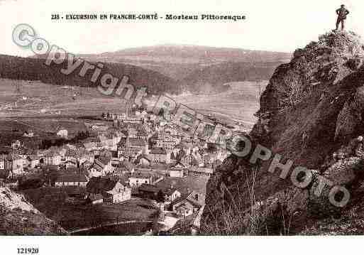 Ville de MORTEAU, carte postale ancienne