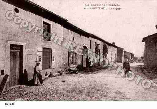 Ville de MOUTROT, carte postale ancienne