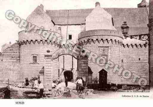 Ville de NANTES, carte postale ancienne