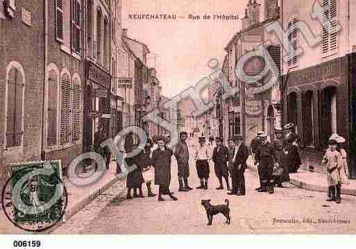 Ville de NEUFCHATEAU, carte postale ancienne