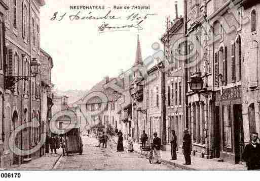 Ville de NEUFCHATEAU, carte postale ancienne