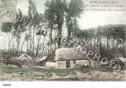 Ville de NOTREDAMEDERIEZ, carte postale ancienne