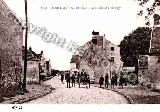 Ville de OISSERY, carte postale ancienne