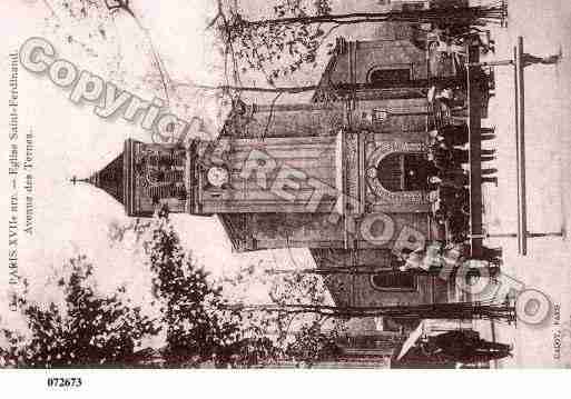 Ville de PARIS17, carte postale ancienne