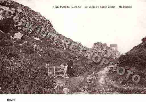 Ville de PLOUHA, carte postale ancienne