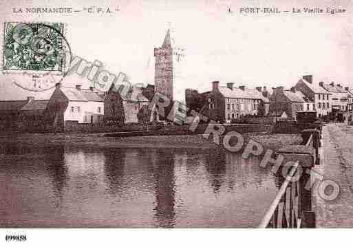 Ville de PORTBAIL, carte postale ancienne