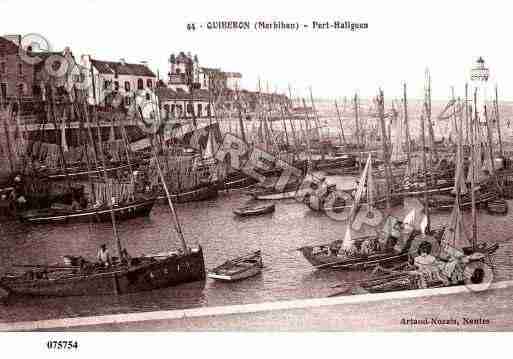 Ville de QUIBERON, carte postale ancienne
