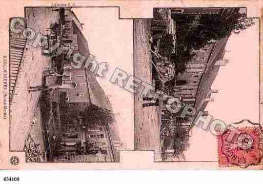 Ville de RANCONNIERES, carte postale ancienne