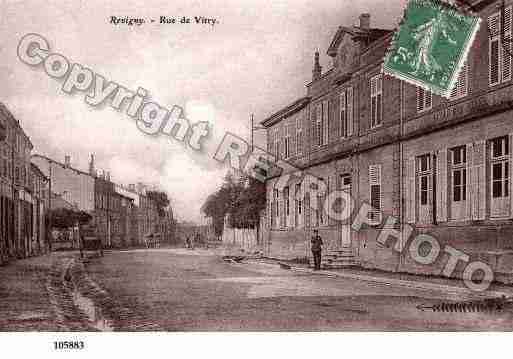 Ville de REVIGNYSURORNAIN, carte postale ancienne