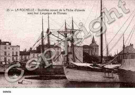 Ville de ROCHELLE(LA), carte postale ancienne