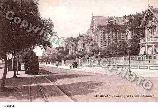 Ville de ROYAN, carte postale ancienne