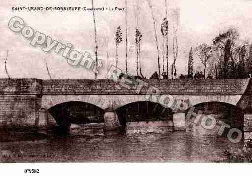 Ville de SAINTAMANTDEBONNIEURE, carte postale ancienne Ville de SAINTAMANTDEBONNIEURE, carte postale ancienne