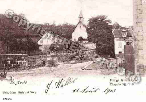 Ville de SAINTAVOLD, carte postale ancienne