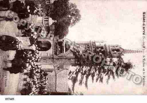 Ville de SAINTCARRE, carte postale ancienne Ville de SAINTCARRE, carte postale ancienne