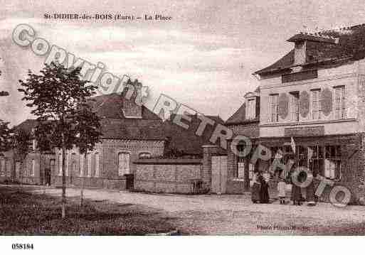 Ville de SAINTDIDIERDESBOIS, carte postale ancienne