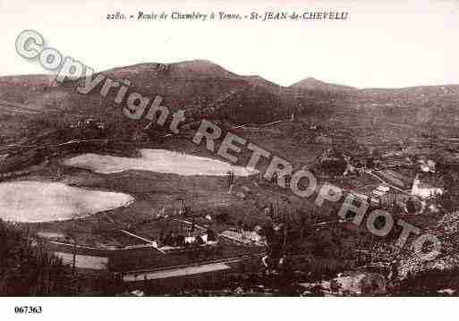 Ville de SAINTJEANDECHEVELU, carte postale ancienne