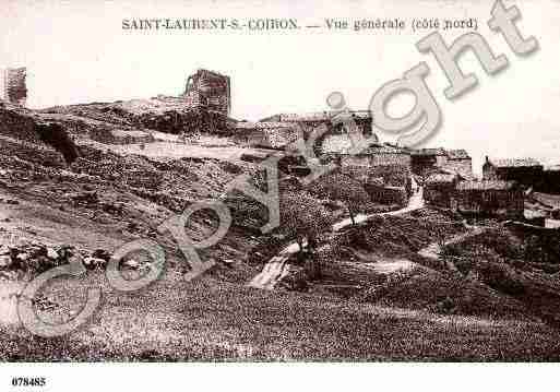 Ville de SAINTLAURENTSOUSCOIRON, carte postale ancienne