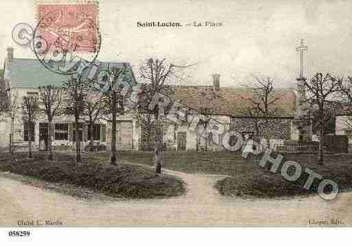 Ville de SAINTLUCIEN, carte postale ancienne Ville de SAINTLUCIEN, carte postale ancienne