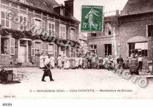 Ville de SAINTSULPICE, carte postale ancienne