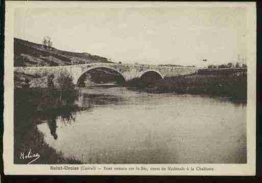 Ville de SAINTURCIZE, carte postale ancienne