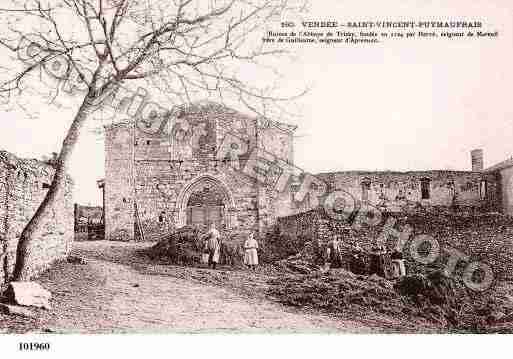 Ville de SAINTVINCENTPUYMAUFRAIS, carte postale ancienne