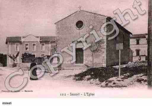 Ville de SAUSSETLESPINS, carte postale ancienne Ville de SAUSSETLESPINS, carte postale ancienne