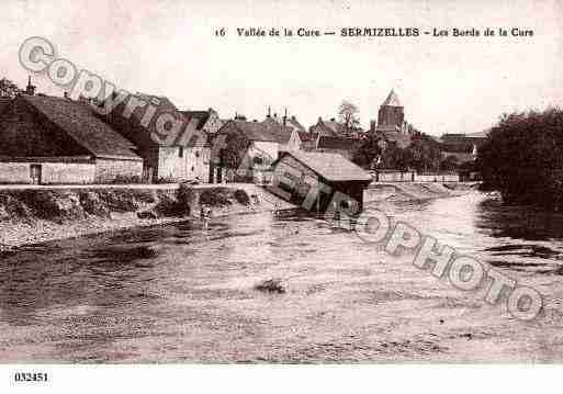Ville de SERMIZELLES, carte postale ancienne Ville de SERMIZELLES, carte postale ancienne