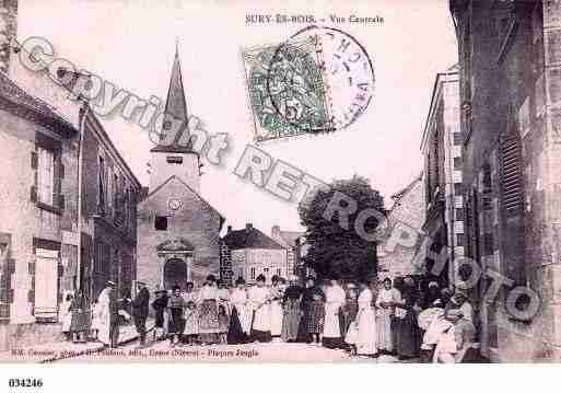 Ville de SURYESBOIS, carte postale ancienne