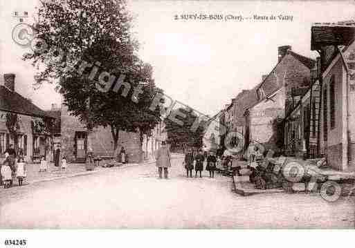 Ville de SURYESBOIS, carte postale ancienne