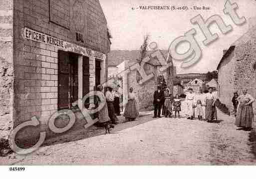 Ville de VALPUISEAUX, carte postale ancienne