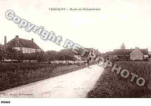 Ville de VERGIGNY, carte postale ancienne