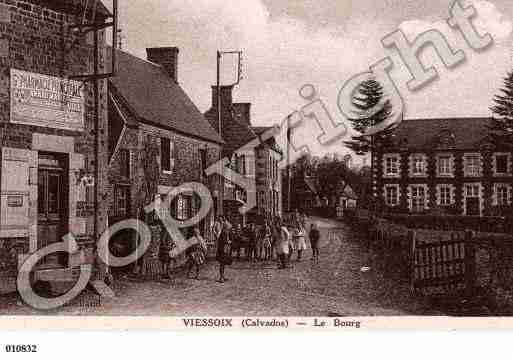 Ville de VIESSOIX, carte postale ancienne
