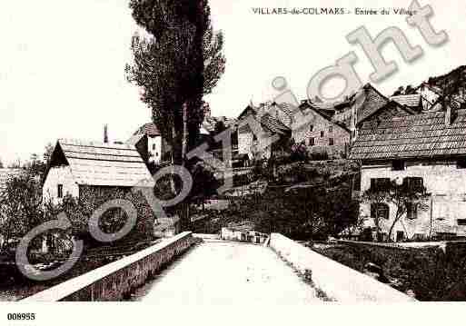 Ville de VILLARSCOLMARS, carte postale ancienne