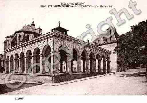 Ville de VILLEFRANCHEDEROUERGUE, carte postale ancienne