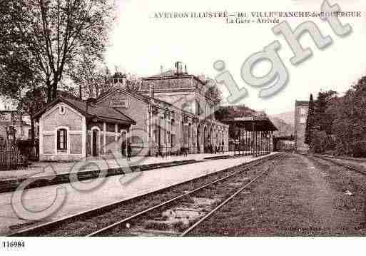 Ville de VILLEFRANCHEDEROUERGUE, carte postale ancienne