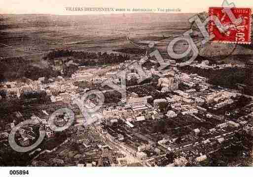 Ville de VILLERSBRETONNEUX, carte postale ancienne