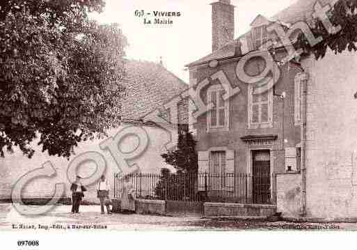 Ville de VIVIERS, carte postale ancienne