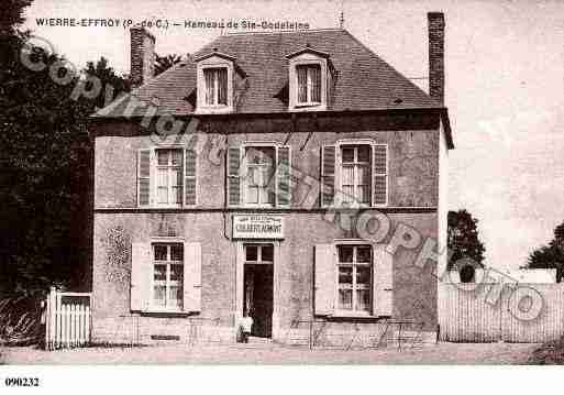 Ville de WIERREEFFROY, carte postale ancienne