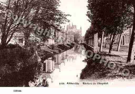 Ville de ABBEVILLE, carte postale ancienne