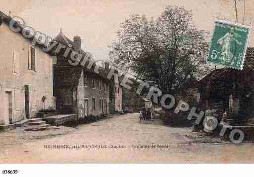 Ville de AMAGNEY, carte postale ancienne