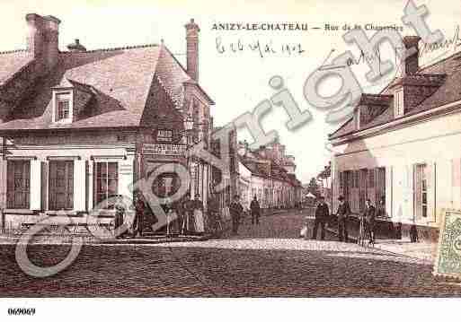 Ville de ANIZYLECHATEAU, carte postale ancienne