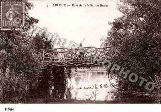 Ville de ARLEUX, carte postale ancienne