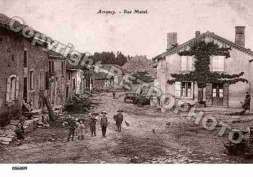 Ville de ARRANCYSURCRUSNE, carte postale ancienne