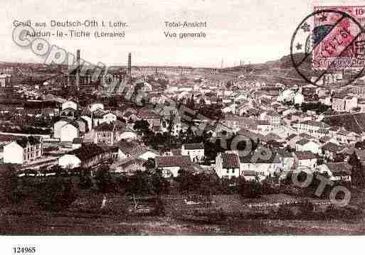 Ville de AUDUNLETICHE, carte postale ancienne