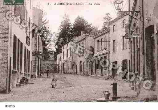 Ville de AURECSURLOIRE, carte postale ancienne