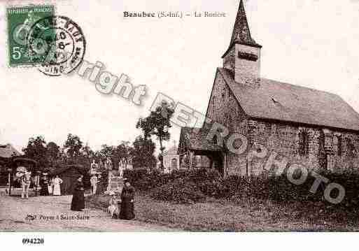 Ville de BEAUBECLAROSIERE, carte postale ancienne